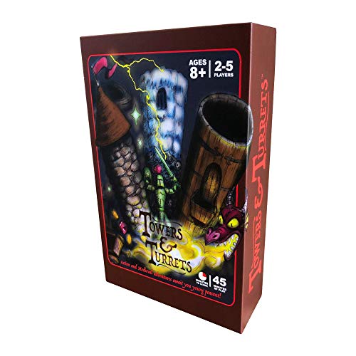 Towers & Turrets  Family-Friendly Medieval-Themed Card Game  for Adults, Teens & Kids