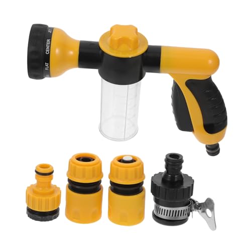 Milisten Garden Hose Sprayer Nozzle Dog Bath Spray Attachment Pet Bathing High-Pressure Water-Saving Easy to Use