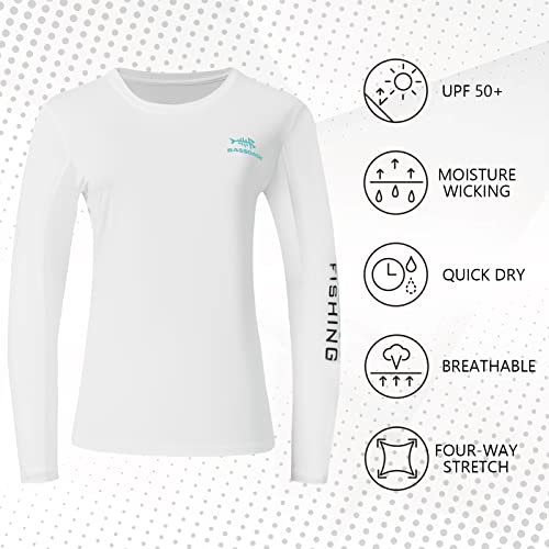 BASSDASH Women’s UPF 50+ UV Sun Protection Long Sleeve Shirts Quick Dry T-Shirt for Fishing Hiking Kayaking3