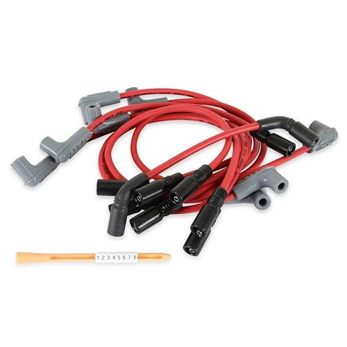 MSD 32169 Super Conductor Spark Plug Wire Set, Re