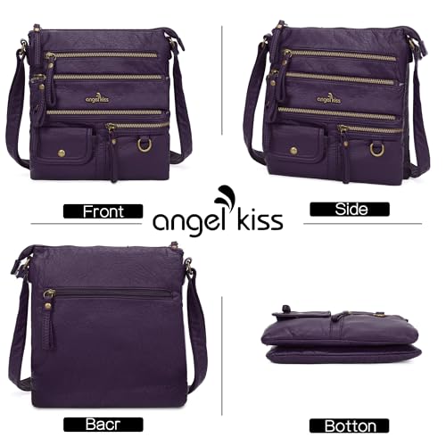 Image of Angel Kiss Small Shoulder Bag for Women Crossbody Purses and Handbags Multi Pockets Hobo Bags
