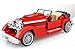 Produktbild Brigamo Bausteine Auto, roter Oldtimer, Konstruktionsspielzeug, 20 cm