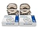 Produktbild 2 PACK LABEL TAPE Kartusche kompatibel mit Epson  lw-300 LW-400 lw-500 lw-600 lc-4wbn9  Schwarz auf Weiß Schriftband  Die beste Tape Refill Patrone  24 Füße lang  12 mm/30,5 cm breit