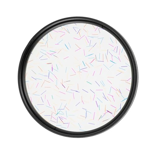 Filtro de efectos para cámara DSLR ideal en escenas nocturnas con refracción fría de luz