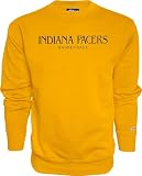 Blue 84 Indiana Pacers NBA Officially Licensed Crewneck Sweatshirt Thrift Embroidery, Secondary Color, Large