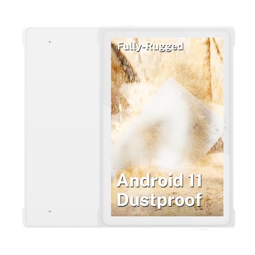 Image of S91A-2D Ultra Thin Rugged Tablet - 10.1 inch Octa-Core Lightweight Android 11 Tablets, 8 GB RAM+128GB ROM,Waterproof Rugged Tablet with 2D Barcode Scanner, NFC /4G / 5G / WiFi /GPS