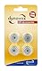 DynaVox 207271 Aluminium Gerätefüsse mini 4er-Set silber