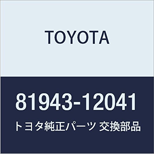 TOYOTA (toyota) Genuine Parts hi-ta Control Indicator Lamp Lens Corolla, Splinter Part Number 81943 – 12041