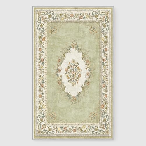 50% Off RYB HOME Sage Green Machine Washable Runner Rug - Image 2