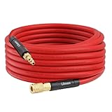 50FT Hybrid Air Hose, 3/8-Inch Air compressor Hose,300 PSI...