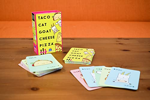 Blue Orange | Taco Cat Goat Cheese Pizza | Card Game | Ages 8+ | 2-8 Players | 10-30 Minute Playing Time - Image 4