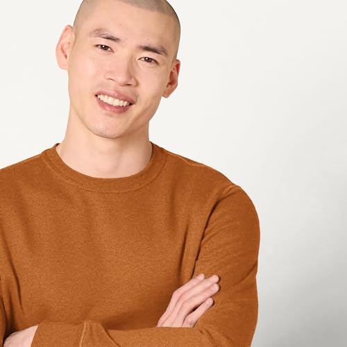 Image of Amazon Essentials Men's Crewneck Fleece Sweatshirt with Ribbing (Available in Big & Tall)