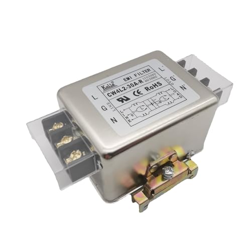 Filtro de alimentación CW4L2-30A-R de Carril DIN multietapa de 30A 2