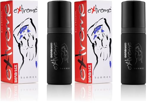 Milton-Lloyd Bondage Extreme - Fragrance for Men - 50ml Eau de Toilette (Paquete de 2)
