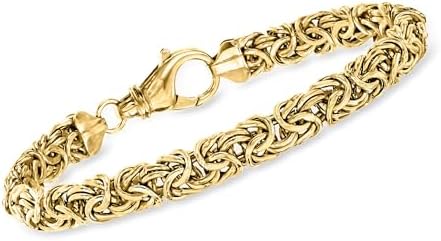 Ross-Simons Sterling Silver Small Byzantine Bracelet