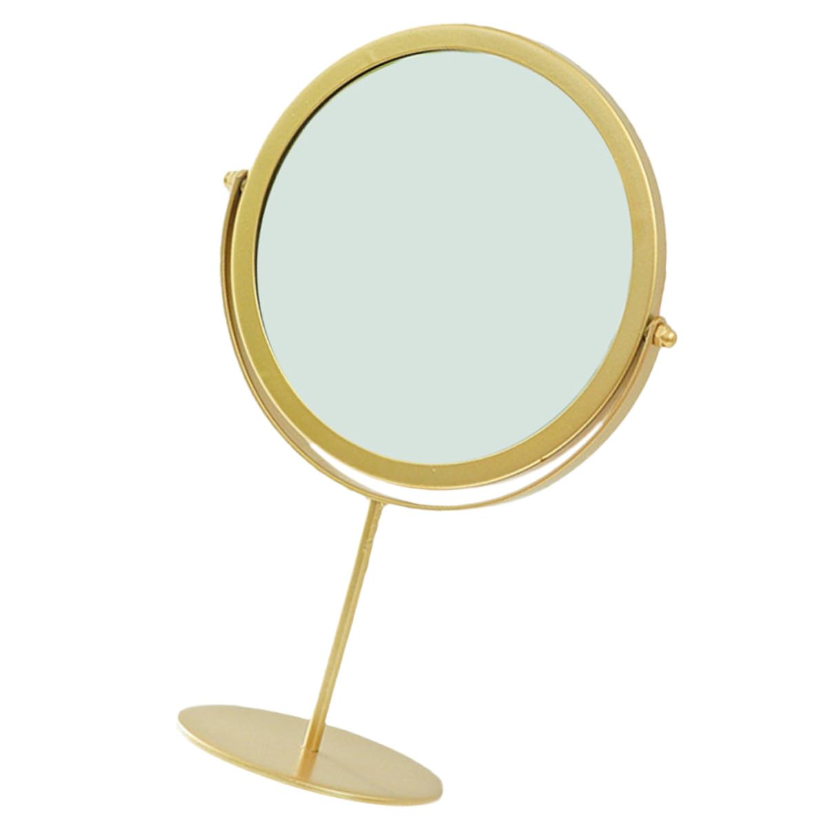 Miroir de maquillage rond pivotant taille haute pour usage domestique