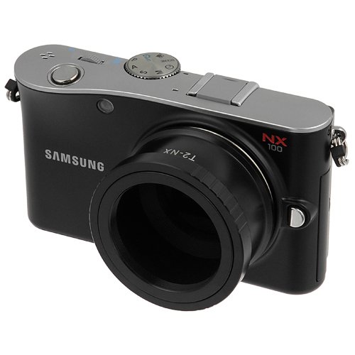 Fotodiox Lens Mount Adapter, T-Mount Lens To Samsung Nx-Series Camera, Fits Samsung Nx5, Nx10, Nx11, Nx20, Nx100, Nx200, Nx210, Nx1000 #TOP4