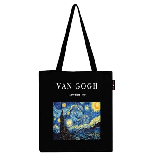 Peach-Blossom-Van-Gogh-Printed-Tote-Bag-for-Women-with-Zip-Stylish-Cotton-Handbags-Canvas-Tote-Bags-for-College