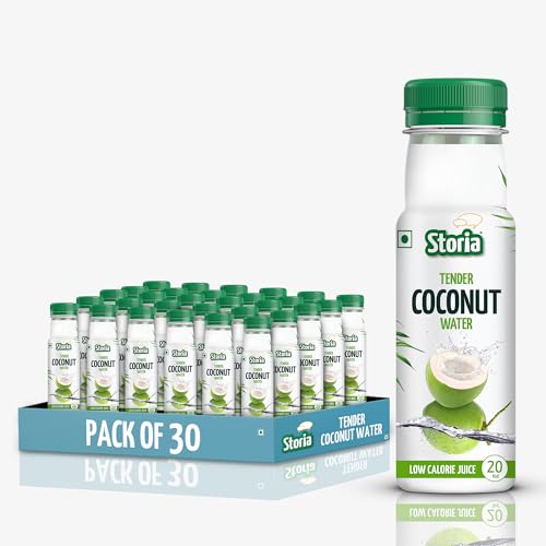 Image of Storia Tender Coconut Water, No Added Sugar, No Added Flavours - 200ml PET (Pack of 30)