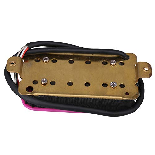 lovermusic Ceramic Magnet Purple Noiseless Electric Guitar Humbucker Bridge Neck Pickup Set