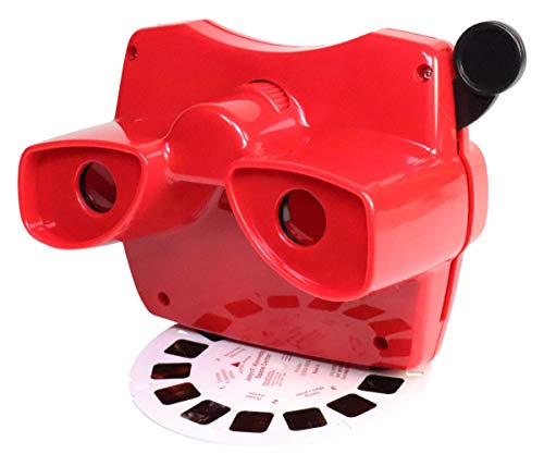 Classic Viewmaster Viewer 3D Model L in RED