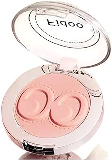 1 PC Fidoo Multi Purpose Blush Mud/Powder, Low Color Saturation Matte Nude Pink Makeup Blusher Cheek Color (#10, 6g)