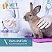 Gufastore 50pcs 5ml/cc Plastic Syringes with Caps Without Rubber Stopper in for Industry Lab Pet Feeding