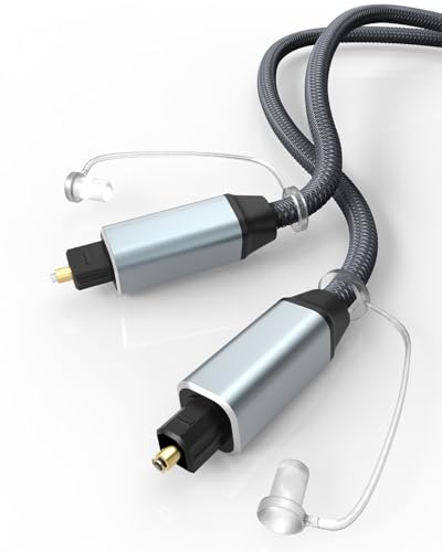 Precisione digitale senza perdite: sperimenta l'audio come intendevano gli artisti. Il cavo audio ottico Bicmice (TOSLINK) offre una trasmissione del suono digitale perfetta, zero interferenze EMI/RFI - A differenza dei cavi tradizionali, le fibre ottiche eliminano il rumore elettrico per un audio nitido e senza distorsioni. Che si tratti del basso fragoroso di un film d'azione o delle note delicate di una sinfonia, ogni dettaglio brilla di chiarezza incontaminata.
