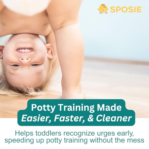 Sposie Dribbles – Turn Any Underwear Into Potty Training Underwear | Training Pads Reduce Messes and Laundry | A Faster Cleaner Easier Solution | Use with Toilets, Seats, Charts, and Stickers | 28ct