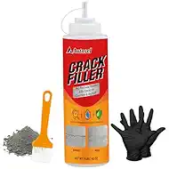 Concrete Crack Filler 3LB (Gray) – DIY Concrete Crack & Surface Patching for Driveways, Walkways, Patios, Walls & Floors