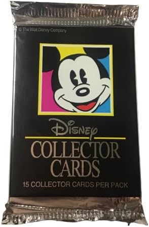 Tarjetas coleccionables de Disney 1992 de Impel Collectors  1 paquete  15 tarjetas por paquete