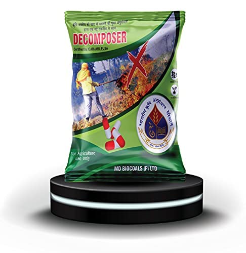 MD Biocoals Inderdhanush Pusa Decomposer Capsule | IARI Certified (Pack of 4)