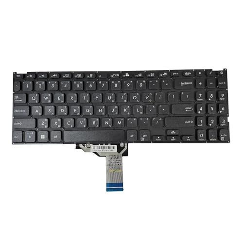 Y5200 Y5200DA Y5200FB Y5200FJ Y5200JB用ノートパソコンキーボード ブラック SP\UKCAFRLATW\US、グレー AR\US、シルバー US フレームなし(TW Black)