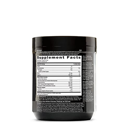 Beyond Raw Lit | Clinically Dosed Pre-Workout Powder | Contains Caffeine, L-Citruline, And Beta-Alanine, Nitrix Oxide And Preworkout Supplement | Jolly Rancher Green Apple | 30 Servings #TOP1