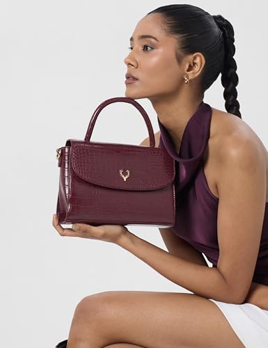 Image of Allen Solly Women's Croc textured Sling Bag