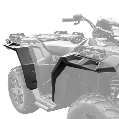XATVXUTV Fender Flares for Polaris Sportsman XP 1000 850 Front Rear Fender Flares ATV Mud Guard Kit Mud Flaps Compatible with Polaris Sportsman XP 1000 850 2017-2023 Accessories Replace OEM #2882455