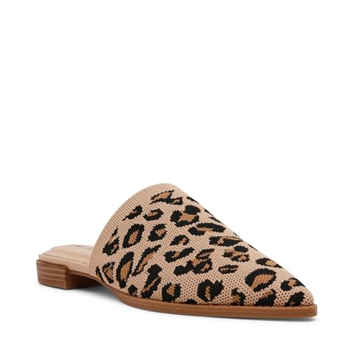 Mules Anne Klein Vassar léopard femme chaussure plate mi-saison 38.5 EU