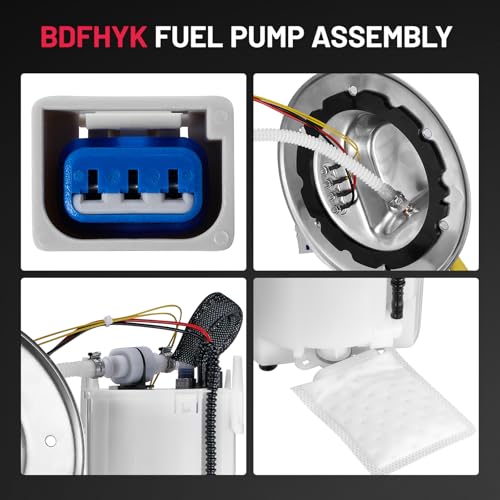 Image of BDFHYK Fuel Pump Module Assembly E2301M Compatible with Ford Mustang 2001 2002 2003 2004 V6 3.8L & V8 4.6L, Replaces 67170, P76505M, 1R3U9H307AA