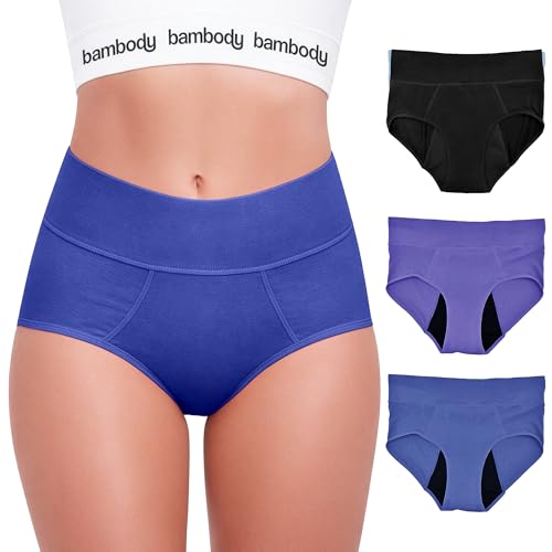 Image of Bambody Absorbent Period Panties Period Underwear for Women and Teens