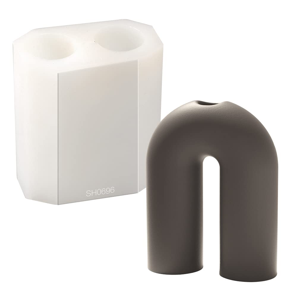 Candlestick Silicone Mold for Pillar Candles 4