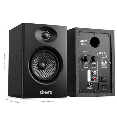OHAYO C6-Black Computer Speakers の商品画像 1