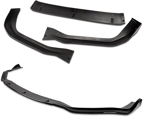Miniatura 3 de Q1-TECH, Difusor de 9 piezas de borde delantero y falda lateral compatible con Lexus is-Series F-Sport 2014, 2015, 2016, solo modelo, alerón de