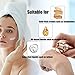 Lil Ray 1 Oz Refillable Airless Pump Bottle, Empty Travel Lotion Container, Plastic Cosmetic Dispenser for Liquid foundation, Lotion, Essential oil, Shampoo (6PCS,Light Gold)