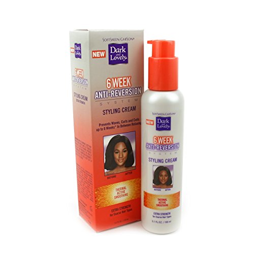 Dark and Lovely Anti-Reversion Styling Cream for Coarse Hair, 5.1 Fluid Ounce