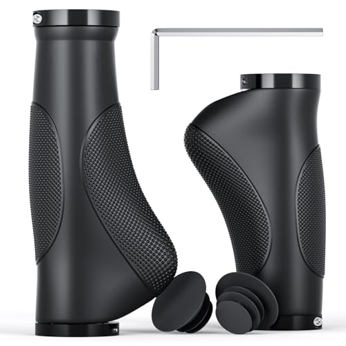 Fahrradgriffe Ergonomisch, Rutschfester Lenkergriffe Fahrrad, Zwei Seiten...