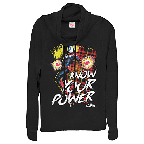 Sweat Marvel Captain Know Your Power idéal pour le collège et les sorties entre amis