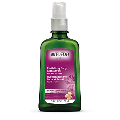 Weleda Revitalizing Evening Primrose Body & Beauty Oil, 3.4 Fluid Ounce