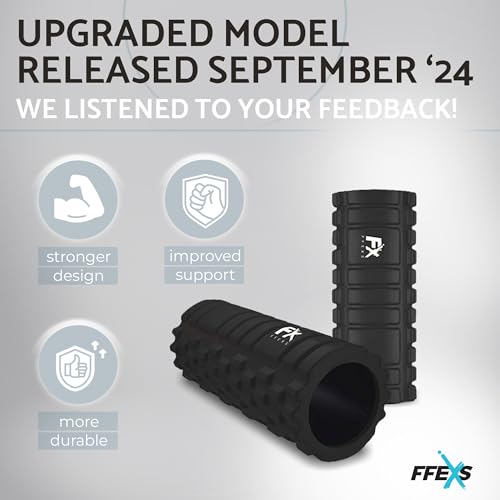 FX FFEXS Foam Roller for Deep Tissue Muscle Massage Trigger Point Muscles Therapy - Image 4