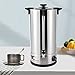 15L/3.96Gal Coffee Urn, Commercial Grade Hot Beverage Dispenser with Facuet, Electirc Stainless Steel Coffee Maker for Home Party Office, Temperature Adjustable(30-110°C/86-230°F) (15L/3.96Gal丨1.4kw)