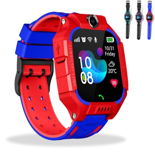 Recopilación de smartwatch con camara los más recomendados. 50 Yundobop Reloj Inteligente para Niños con Función de Conversación, Smartwatch para Niños con Podómetro, SOS, Música, Linterna, Cámara, Reloj Despertador y Juegos, Regalo...